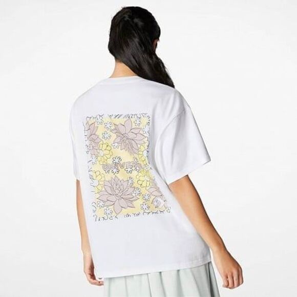 Converse Desert Rave Oversized Art T-Shirt Women’s Small Cotton Midweight - Picture 1 of 7